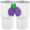 20 oz. Tall Stainless Steel Vacuum Insulated Tumbler White Thumbnail