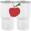 20 oz. Tall Stainless Steel Vacuum Insulated Tumbler White Thumbnail