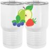 20 oz. Tall Stainless Steel Vacuum Insulated Tumbler White Thumbnail