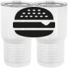 20 oz. Tall Stainless Steel Vacuum Insulated Tumbler White Thumbnail