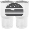 20 oz. Tall Stainless Steel Vacuum Insulated Tumbler White Thumbnail