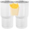 20 oz. Tall Stainless Steel Vacuum Insulated Tumbler White Thumbnail