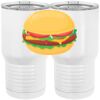 20 oz. Tall Stainless Steel Vacuum Insulated Tumbler White Thumbnail