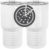 20 oz. Tall Stainless Steel Vacuum Insulated Tumbler White Thumbnail