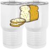 20 oz. Tall Stainless Steel Vacuum Insulated Tumbler White Thumbnail