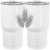 20 oz. Tall Stainless Steel Vacuum Insulated Tumbler White Thumbnail