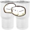 20 oz. Tall Stainless Steel Vacuum Insulated Tumbler White Thumbnail