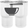 20 oz. Tall Stainless Steel Vacuum Insulated Tumbler White Thumbnail