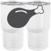 20 oz. Tall Stainless Steel Vacuum Insulated Tumbler White Thumbnail
