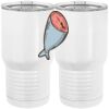 20 oz. Tall Stainless Steel Vacuum Insulated Tumbler White Thumbnail