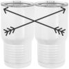 20 oz. Tall Stainless Steel Vacuum Insulated Tumbler White Thumbnail