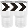 20 oz. Tall Stainless Steel Vacuum Insulated Tumbler White Thumbnail