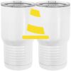 20 oz. Tall Stainless Steel Vacuum Insulated Tumbler White Thumbnail