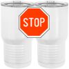 20 oz. Tall Stainless Steel Vacuum Insulated Tumbler White Thumbnail