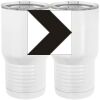 20 oz. Tall Stainless Steel Vacuum Insulated Tumbler White Thumbnail