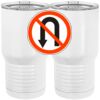 20 oz. Tall Stainless Steel Vacuum Insulated Tumbler White Thumbnail