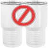 20 oz. Tall Stainless Steel Vacuum Insulated Tumbler White Thumbnail
