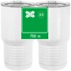 20 oz. Tall Stainless Steel Vacuum Insulated Tumbler White Thumbnail