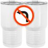 20 oz. Tall Stainless Steel Vacuum Insulated Tumbler White Thumbnail