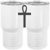 20 oz. Tall Stainless Steel Vacuum Insulated Tumbler White Thumbnail