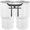 20 oz. Tall Stainless Steel Vacuum Insulated Tumbler White Thumbnail
