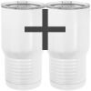 20 oz. Tall Stainless Steel Vacuum Insulated Tumbler White Thumbnail
