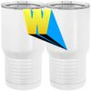 20 oz. Tall Stainless Steel Vacuum Insulated Tumbler White Thumbnail