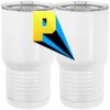 20 oz. Tall Stainless Steel Vacuum Insulated Tumbler White Thumbnail
