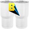 20 oz. Tall Stainless Steel Vacuum Insulated Tumbler White Thumbnail