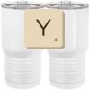 20 oz. Tall Stainless Steel Vacuum Insulated Tumbler White Thumbnail