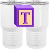 20 oz. Tall Stainless Steel Vacuum Insulated Tumbler White Thumbnail