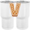 20 oz. Tall Stainless Steel Vacuum Insulated Tumbler White Thumbnail