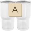 20 oz. Tall Stainless Steel Vacuum Insulated Tumbler White Thumbnail