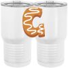 20 oz. Tall Stainless Steel Vacuum Insulated Tumbler White Thumbnail