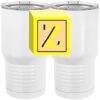 20 oz. Tall Stainless Steel Vacuum Insulated Tumbler White Thumbnail