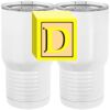 20 oz. Tall Stainless Steel Vacuum Insulated Tumbler White Thumbnail