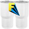 20 oz. Tall Stainless Steel Vacuum Insulated Tumbler White Thumbnail