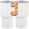 20 oz. Tall Stainless Steel Vacuum Insulated Tumbler White Thumbnail