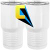 20 oz. Tall Stainless Steel Vacuum Insulated Tumbler White Thumbnail