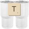 20 oz. Tall Stainless Steel Vacuum Insulated Tumbler White Thumbnail