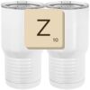 20 oz. Tall Stainless Steel Vacuum Insulated Tumbler White Thumbnail