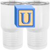 20 oz. Tall Stainless Steel Vacuum Insulated Tumbler White Thumbnail