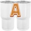 20 oz. Tall Stainless Steel Vacuum Insulated Tumbler White Thumbnail