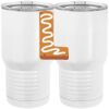 20 oz. Tall Stainless Steel Vacuum Insulated Tumbler White Thumbnail