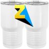 20 oz. Tall Stainless Steel Vacuum Insulated Tumbler White Thumbnail