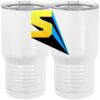 20 oz. Tall Stainless Steel Vacuum Insulated Tumbler White Thumbnail