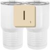 20 oz. Tall Stainless Steel Vacuum Insulated Tumbler White Thumbnail