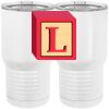 20 oz. Tall Stainless Steel Vacuum Insulated Tumbler White Thumbnail