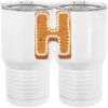 20 oz. Tall Stainless Steel Vacuum Insulated Tumbler White Thumbnail