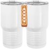 20 oz. Tall Stainless Steel Vacuum Insulated Tumbler White Thumbnail